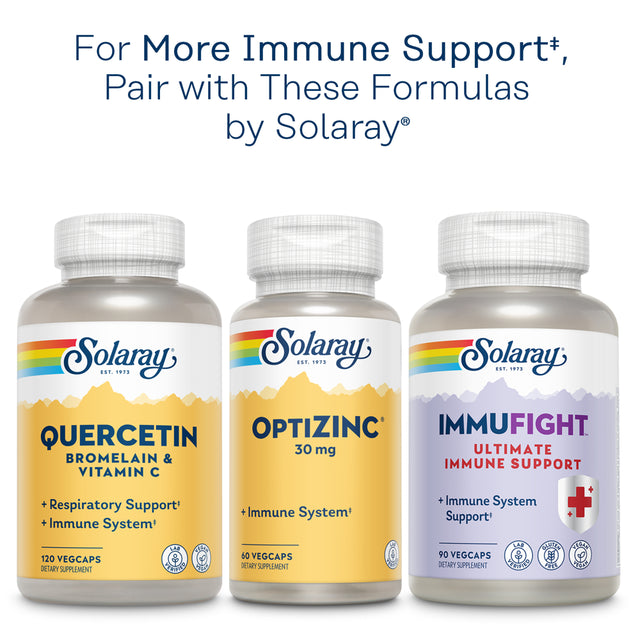 Solaray Super Bio C Buffered Vitamin C W/ Bioflavonoids | Timed-Release Formula for All-Day Immune Support | Gentle Digestion | 1000Mg | 360 Ct.