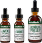 Nutramedix Inflammatory Response Set - 3-Piece Kit Includes Burbur-Pinella Liquid Detox Drops, Noni Fruit Extract & Avea Turmeric Root Extract - Daily Plant-Based Tinctures & Whole-Herb Concentrates