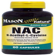 Mason Natural NAC N-Acethyl-L-Cysteine Essential Amino Acids, 60 Each - (Pack of 6)