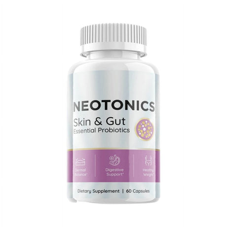 Neotonics Skin & Gut Probiotic Pills 60 Capsules