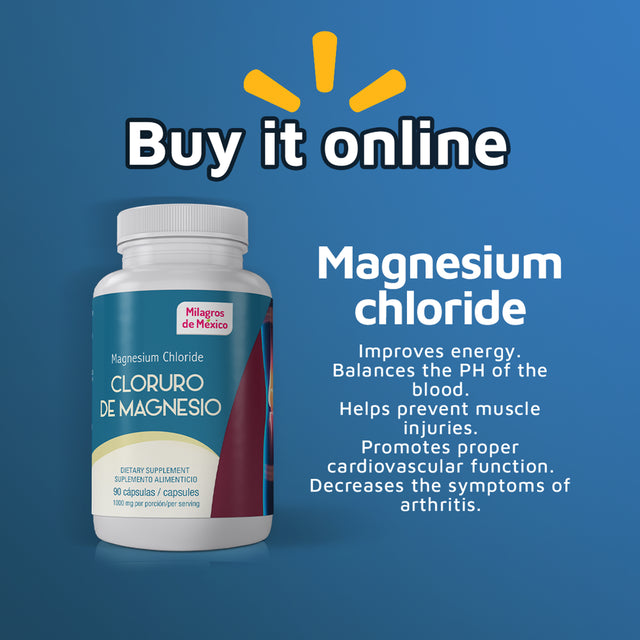 Cloruro De Magnesio - Magnesium Chloride Capsules