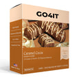 GO4IT Health Meal Replacement Bar, HIGH Protein Nutrition Bar, HIGH Fiber, LOW Calories, KETO Friendly, On-The-Go, Weight Loss Food Bar, 7/Box - (Caramel Cocoa)