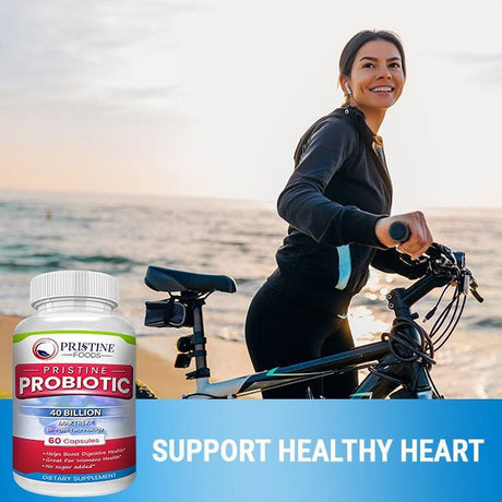 Pristine Probiotic Supplement 40 Billion CFU - High Potency Probiotics for Women - Support Healthy Digestive System - 3 Pack