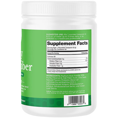 Daily Multi-Fiber Powder with Probiotics - Coconut Lime (60 Servings)