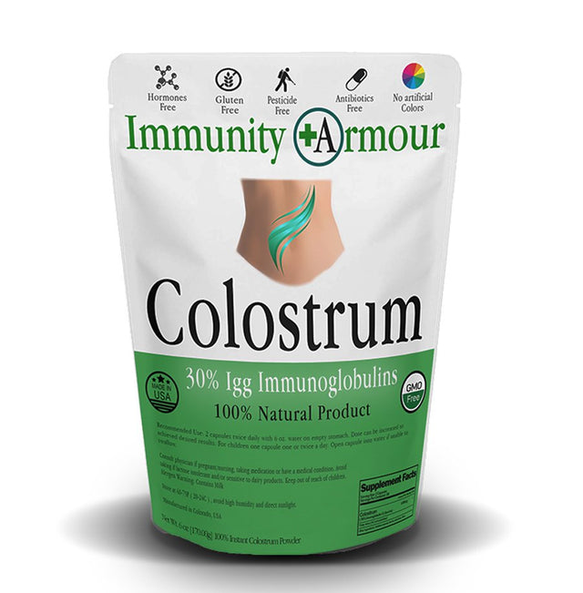 COLOSTRUM Powder 30% Igg 100%Pure Whole Natural Colostrum - ( 5Oz ) Immune Support Booster Supplement with Lactoferrin Airborne Allergy Defense Hydration Electrolytes Antioxidants ⭐⭐⭐⭐⭐