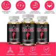 A6Burn,Nighttime Fat Burner, Appetite Suppressant, Lean Muscle Support, Metabolism Booster Diet Supplement-60Capsules