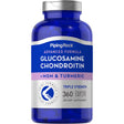 Glucosamine Chondroitin with Turmeric & MSM | 360 Caplets | Advanced Formula | by Piping Rock