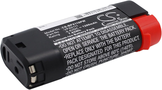 XSP Replacement Battery for Blackdeck/Er VPX1212, VPX1101X, VPX1301, VPX1201, VPX1401, VPX1212X, VPX1101, VPX1501, VPX2102, VPX1301X PN VPX0111