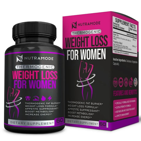 Weight Loss Appetite Suppressant Belly Fat Burner for Women and Men 60 Supplements