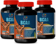 Post Workout Recovery Supplement - BCAA 3000MG - PRE and Post Workout Recovery - Amino Acids Bcaa Bodybuilding - 3 Bottles 360 Tablets