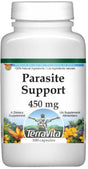 Terravita Parasite Support - Mugwort and Quassia - 450 Mg, (100 Capsules, 1-Pack, Zin: 513996)