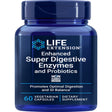 Life Extension Enhanced Super Digestive Enzymes and Probiotics – B. Coagulans Probiotic, Blend of 10 Digestive Enzymes – Supports Digestion, Comfort & GI Balance for Plant-Based Diets – 60 Capsules