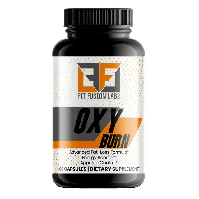 Oxy Burn Thermogenic Fat Burner & Weight Loss Supplement for Men and Women - Appetite Suppressant & Metabolism/Energy Booster