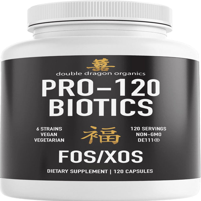 Probiotics for Men & Women with FOS XOS DE111, 120 Capsules