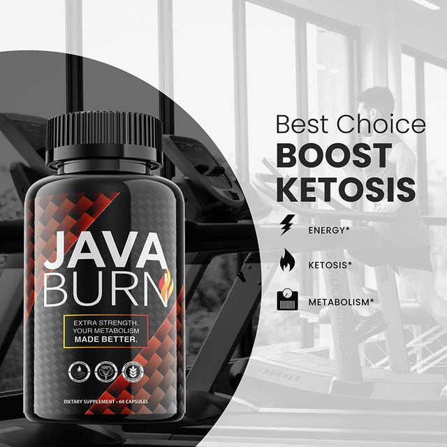 Java Burn - Pills for Weight Loss - Energy Boosting Supplements for Weight Management and Metabolism - Advanced Ketogenic BHB Ketones - 60 Capsules (1 Pack)