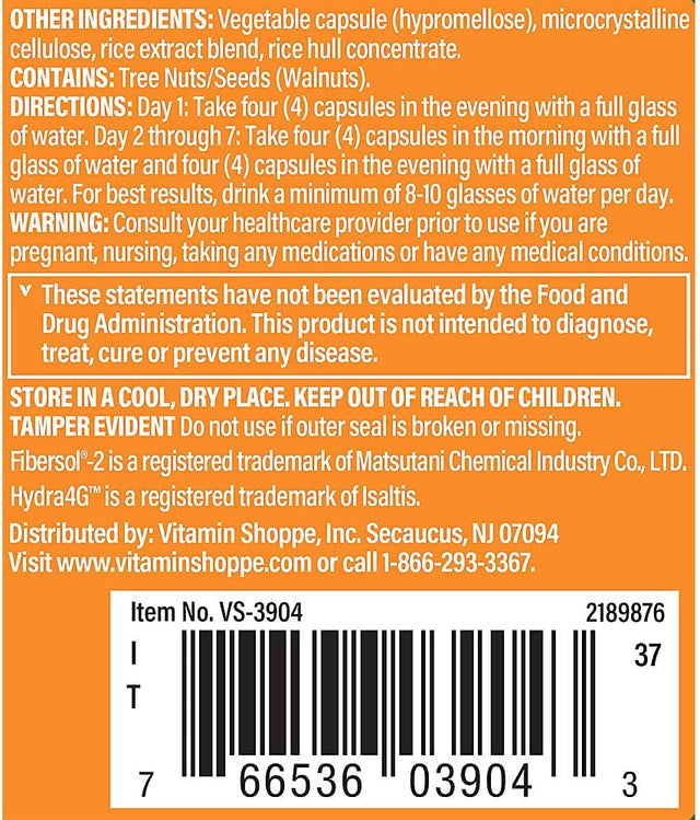 The Vitamin Shoppe Men'S 7 Day Cleanse - Detox Formula with Probiotics & Electrolytes (52 Vegetable Capsules)