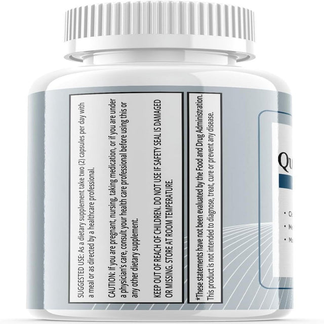 (3 Pack) Quietum plus - Dietary Supplement for Hearing - Tinnitus Support for Healthy Middle and Inner Ear Structures, Cognitive and Nootropic Support, Nerves and Blood Supply - 180 Capsules