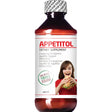 Appetitol Appetite-Weight Gain. Natural Appetite and Weight Gain Stimulant for Underweight Children Fortified with Vitamins B1,B2,B3,B5,B6,B12,Folic Acid, Iron, Zinc, Flax Seed Oil. ( 8 Fl Oz)