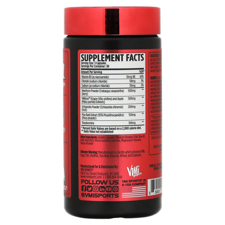 VMI Sports Vasogen, Pump Caps , 90 Capsules