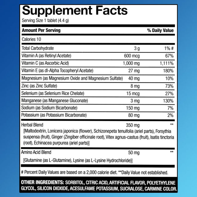 Equate Immune Support Dietary Supplement, Berry, 10 Count