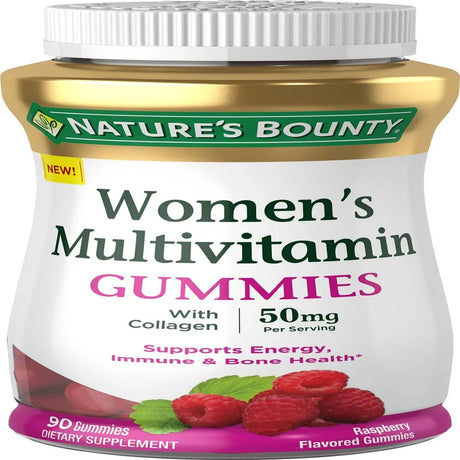 Nature'S Bounty Women'S Multivitamin Gummies, Supports Energy, Immune & Bone Health, 90 Ct