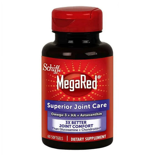 Schiff Megared Superior Joint Care, 60 Softgels