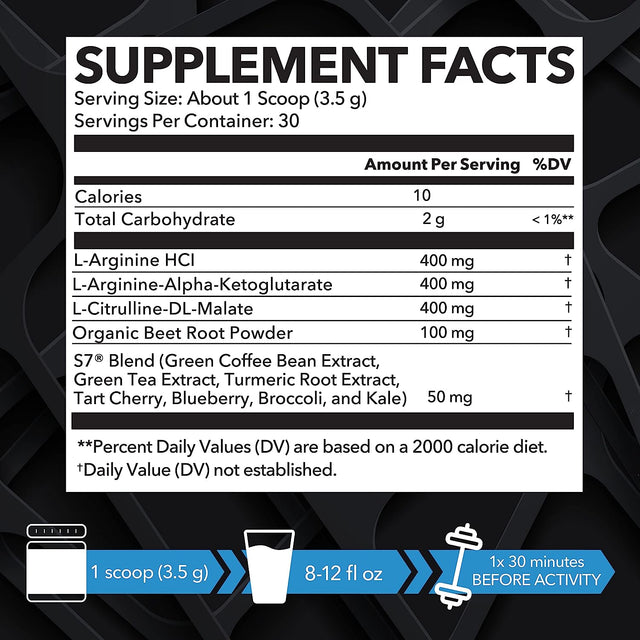 L Arginine Capsules and L Arginine Powder | Ultimate Male Pre Workout Supplements | Nitric Oxide Boost Supports Performance & Endurance | 120 Vegan L-Arginine Capsules & Unflavored L-Arginine Powder