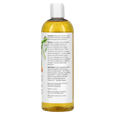 Lavender Almond Massage Oil - 16 Fl. Oz.