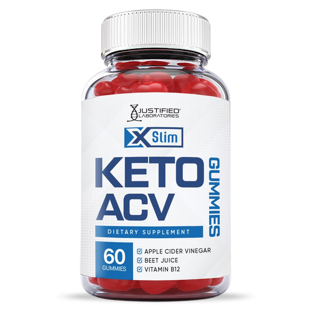 (2 Pack) Xslim Keto ACV Gummies 1000MG Dietary Supplement 120 Gummys