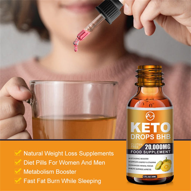 Minch Keto Drops Diet Supplement 30ML- Fat Burn- Boost Metabolism 20,000MG