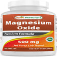 Best Naturals Magnesium Oxide 500 Mg 180 Tablets