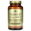 Solgar Vitamin D3 (Cholecalciferol), 125 Mcg (5,000 IU), 240 Vegetable Capsules