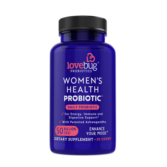 Lovebug Probiotics Women'S Health Daily Probiotic, 30 Count