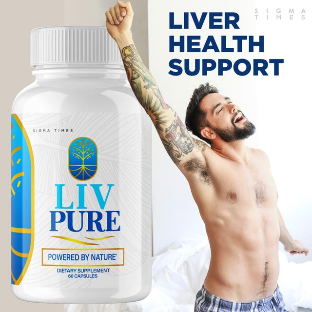 (2 Pack) Liv Pure Pills Capsules - Livpure Powered by Nature Supplement for Liver Detox and Diet Hydration Purification Function Extra Strength Liver Health Support & Clense (120 Capsules)