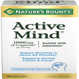 Nature'S Bounty Active Mind Cognitive Health Coated Caplets 60 Ea (Pack of 3)