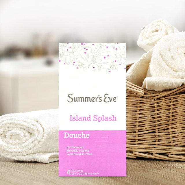 Summer'S Eve Douche, Island Splash, 4 Units, 4.5 Oz Each