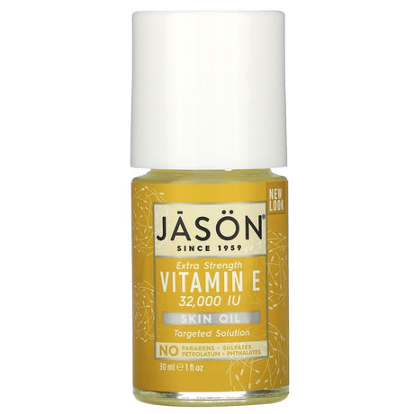 Jason Natural, Extra Strength, Vitamin E Skin Oil, 32,000 I.U., 1 Fl Oz (30 Ml) (Pack of 6)