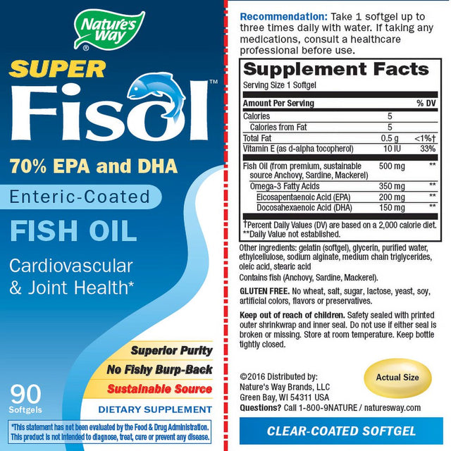 Nature Made Fish Oil 1200Mg Softgels - 120Ct120.0Ct