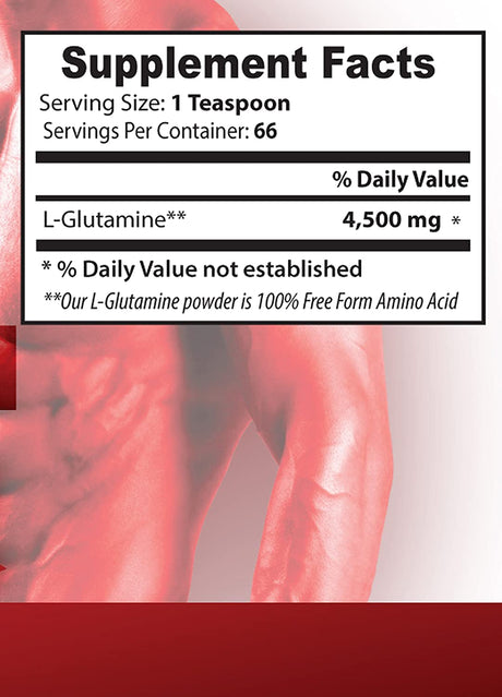 L Glutamine - L-GLUTAMINE Powder 300G - Restores Amino Acids after Cells Are Catabolized (3 Bottles)