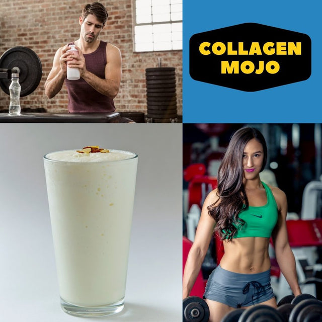 Keto Collagen Mojo Peptides Powder with MCT Oil - Creamer for Coffee, Shakes & Snacks - Pre & Post Workout - Curb Cravings - Promote Weight Loss - Hair, Skin, Nail & Joint Supplement - Vanilla