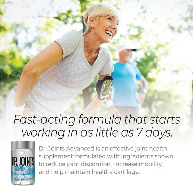 NDS Nutrition Dr. Joints - Advanced Joint Health Formula with Fruitex-B - 90 Capsules