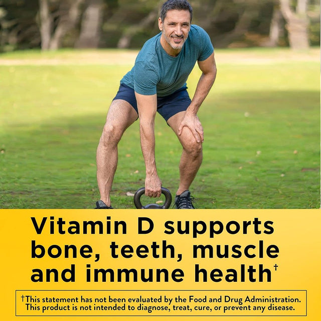 Nature Made Vitamin D3 + K2 30 Sgels