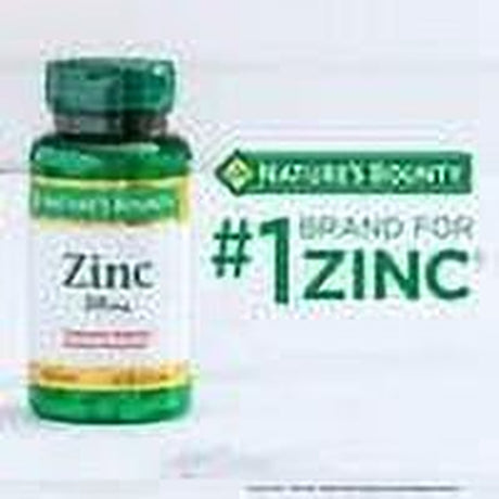 Nature'S Bounty Zinc 50 Mg Caplets 100 Ea (Pack of 3)