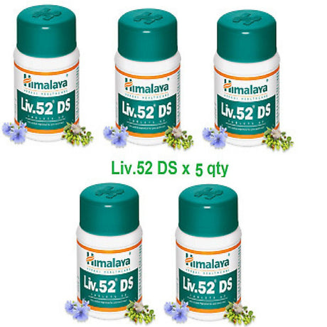 LIV 52 DS 5X Bottles Himalaya Liver Care Officially BESTSELLER