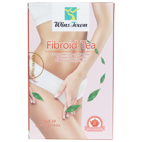 Wins Town Fibroid Tea, Supports Fibroid Shrink and Healthy Womb, anti Aging, Warm Uterus Detox Tea, 20 Teabags