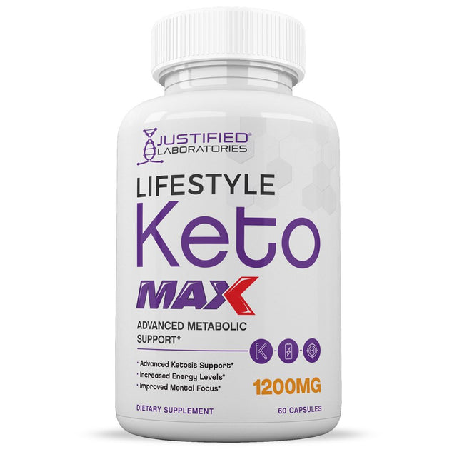 (10 Pack) Lifestyle Keto Max 1200MG Pills Includes Apple Cider Vinegar Gobhb Strong Exogenous Ketones Advanced Ketogenic Supplement Ketosis Support for Men Women 600 Capsules