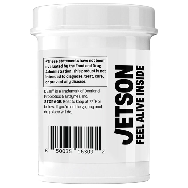 Jetson Health Weight Management Fit Probiotic Supplement, 17.5 Billion CFU, 31 Ct, Unisex