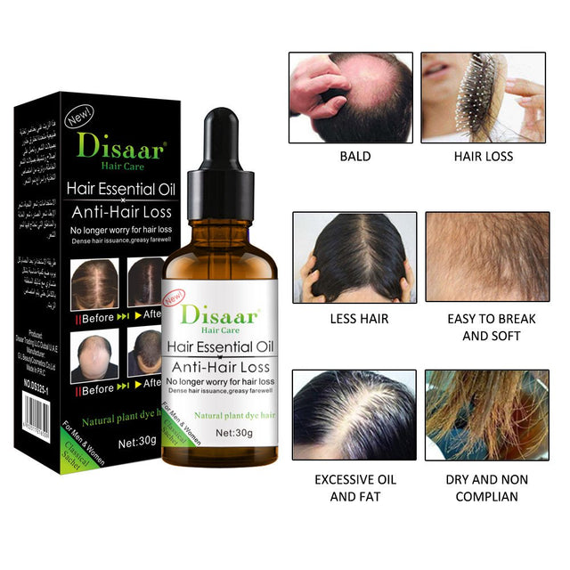 Hair Growth for Men & Women - Hair Formula Includes DHT Blocker & Trace Minerals - Hair Supplement for Hair Loss