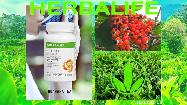 Herbalife N-R-G Nature'S Raw Guarana Tea: Nature'S Raw Guarana (2.1 Oz) Boosts the Feeling of Energy, Naturally Flavored, Instant, 0 Calories