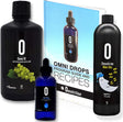 Omni Drop Program Bundle of 3 Products - the "Get Started Package" Includes Omni Drops Diet Drops with Vitamin B12 - 4 Ounce Bottle with Program Guide, Omni IV with Glucosamine, Omnitrim Nite Lite